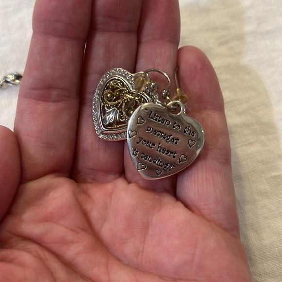 Brighton Devotion necklace and earring set - Picture 4 of 4